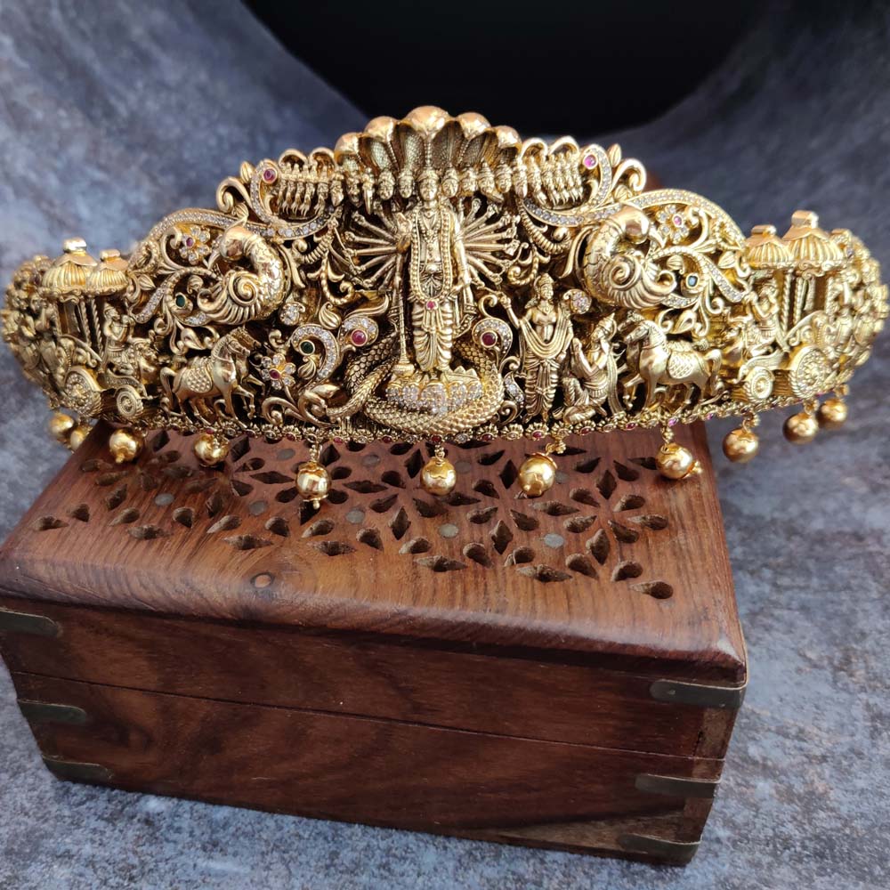 Beautiful Dasavatharam Hip Belt – Posh Jewelery
