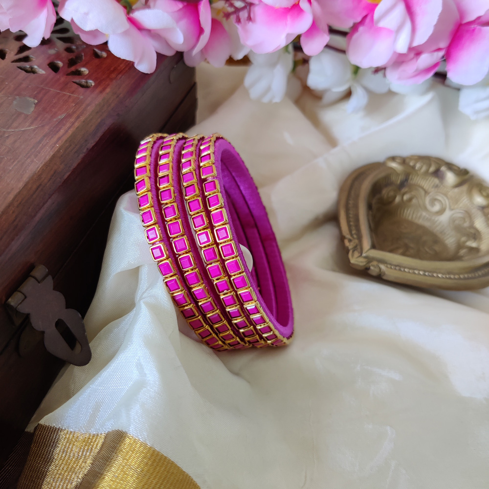 Latest Silk Thread Bangle Collection! – Khushi Handicrafts