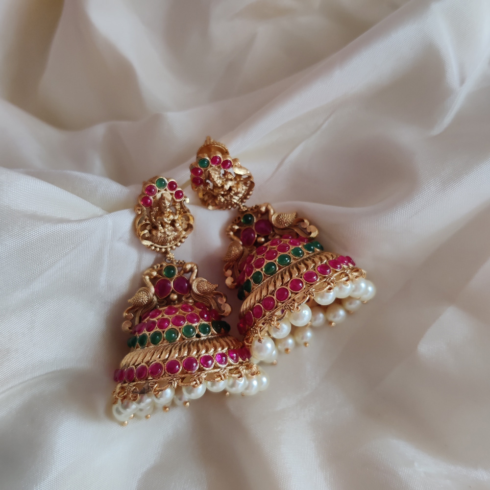 Shop Stylish Designer Earrings Online-Kushal's Fashion Jewellery | Temple  jewellery earrings, Indian jewellery design earrings, Gold jewelry fashion