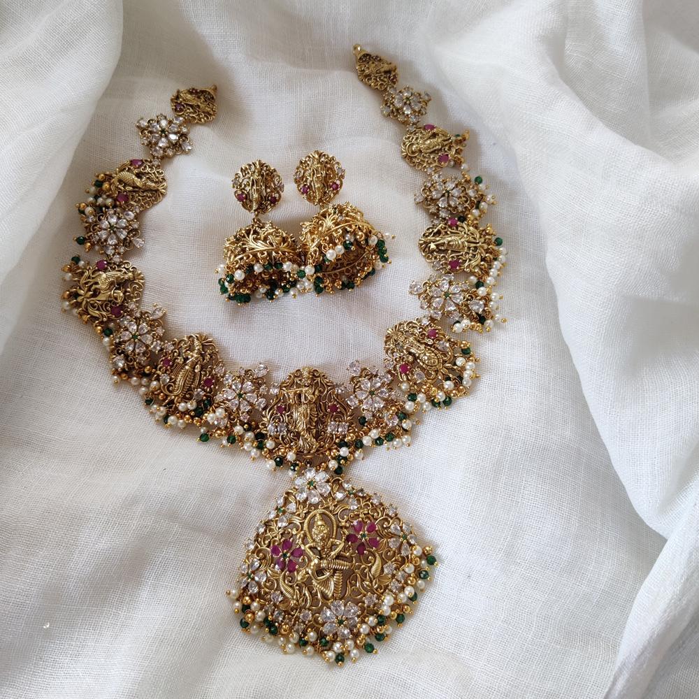 Dashavatara Necklace Set